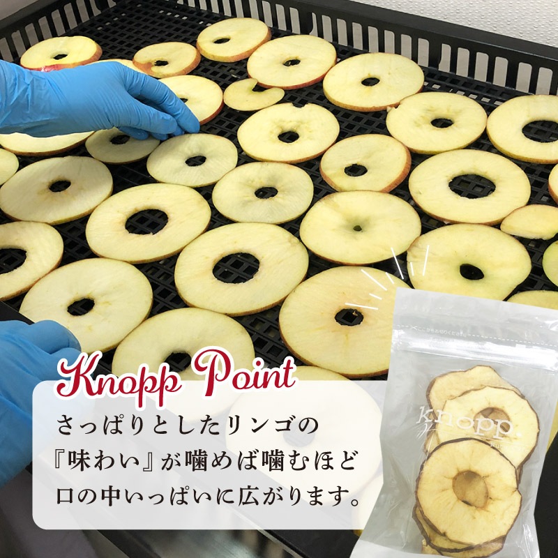 【季節限定】富山県魚津産りんご 20g×5袋セット 合計100g 国産ドライフルーツ