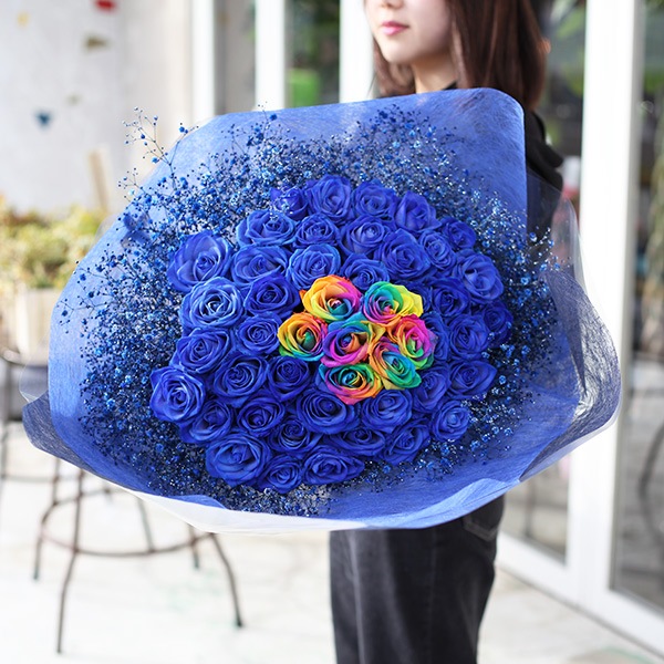 青いバラ 本数指定 | バラ・生花,青いバラ,本数指定 | ROSESHOP 青い