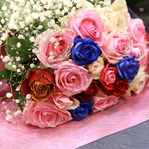 完全おまかせ!スペシャルミックス20本の花束 | バラ・生花,バラ