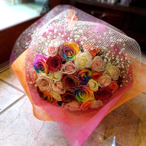 完全おまかせ!スペシャルミックス30本の花束 | バラ・生花,バラの