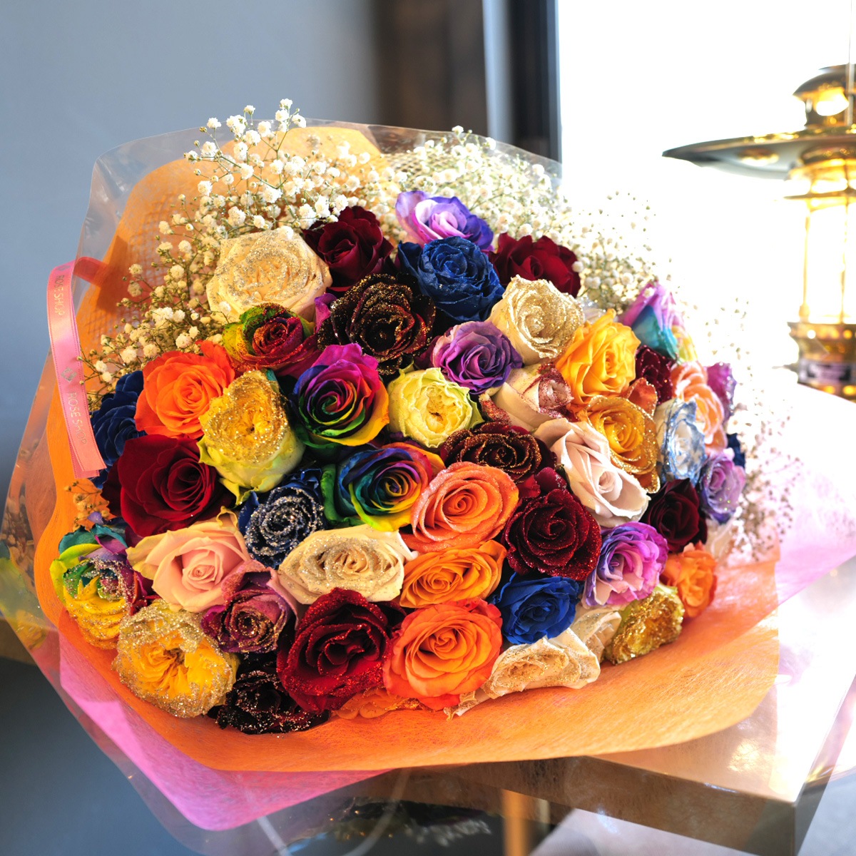 完全おまかせ!スペシャルミックス50本の花束 | バラ・生花,バラの