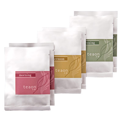 teaonお試しセット (3種類×各2煎入) 高級宇治緑茶1煎パック 京の老舗茶屋「古畑園」監修 ブレンド緑茶 日本緑茶発祥の地 宇治田原 送料無料 宇治茶 茶葉 誕生日 お誕生日 御歳暮