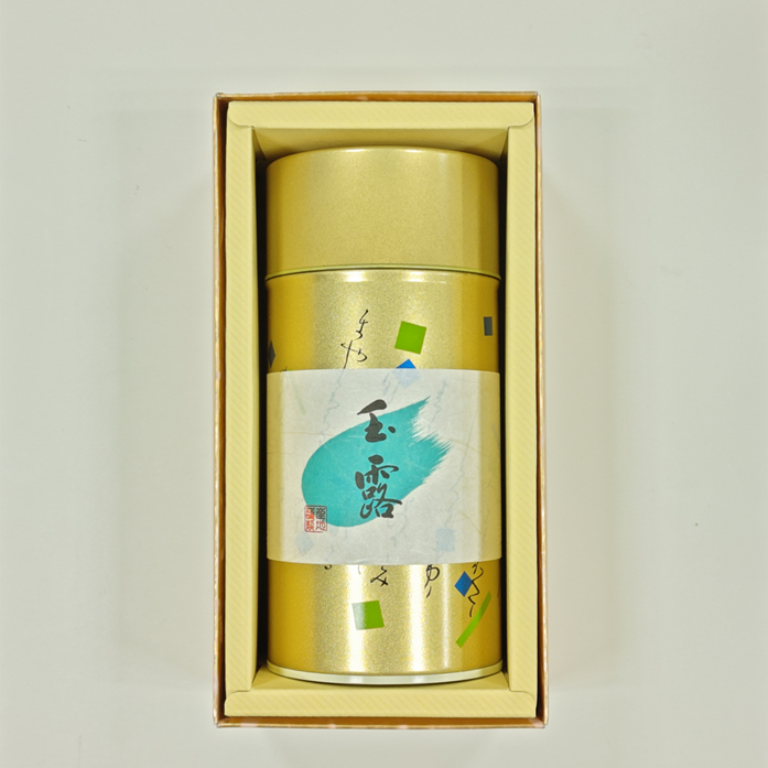 玉露 老松 (375g入) 缶入 宇治茶 自宅用 京都 宇治田原 お茶 日本茶 茶葉 お誕生日 新生活 母の日 新商品