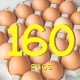 平飼い有精卵160個