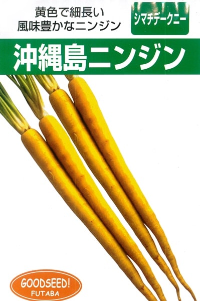 フタバ種苗 ニンジン種子 沖縄島人参[うちなー交配］【取り寄せ注文】＊種子有効期限2025年12月末