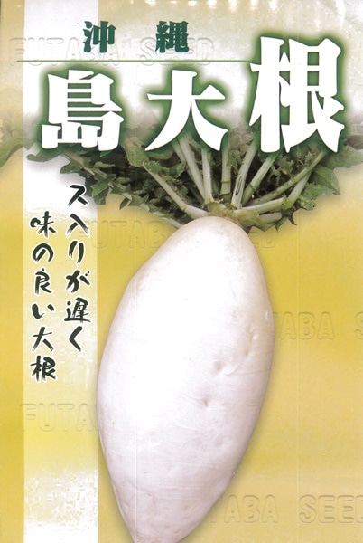 フタバ種苗 ダイコン種子 沖縄島大根[うちなー交配］【取り寄せ注文】【2026年春種予約商品】