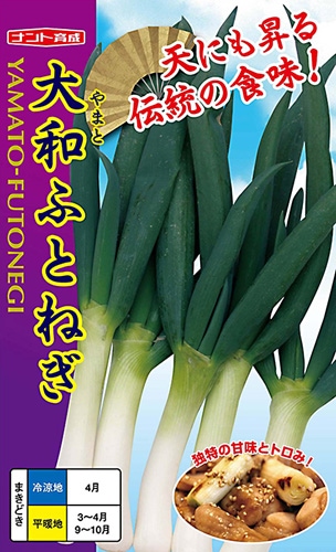 ナント種苗　ネギ種子　大和ふとねぎ　小袋(10ml)【取り寄せ注文】＊種子有効期限2024年5月末