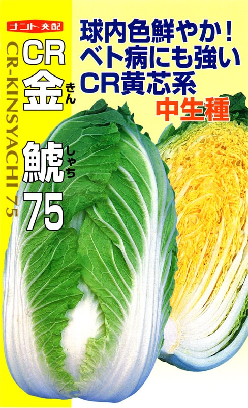ナント種苗 ハクサイ種子 CR金鯱75【取り寄せ注文】