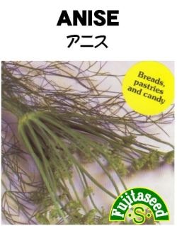 藤田種子　ハーブ種子　アニス　小袋(2ml)[H-1]【取り寄せ注文】【2024品切れ】