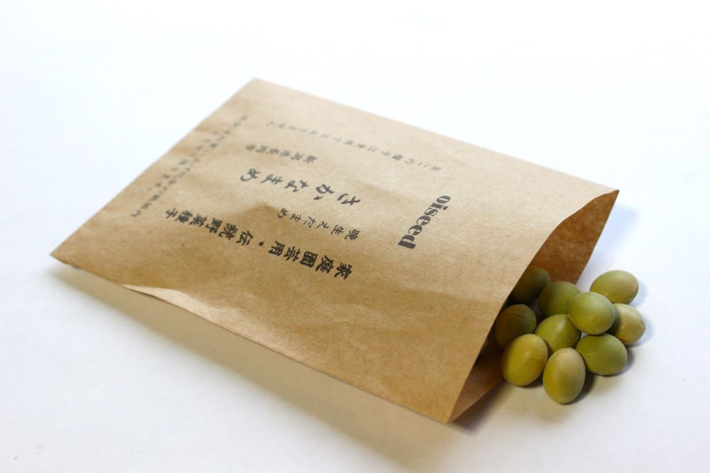 鶴頸種苗 エダマメ種子 さかなまめ（小袋：20ml） 【取り寄せ注文】※春のみ※お取り寄せに1週間程かかります