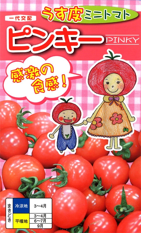ナント種苗 ミニトマト種子 ピンキー【取り寄せ注文】＊種子有効