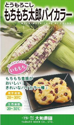 大和農園 トウモロコシ種子 もちもち太郎 バイカラー【取り寄せ注文