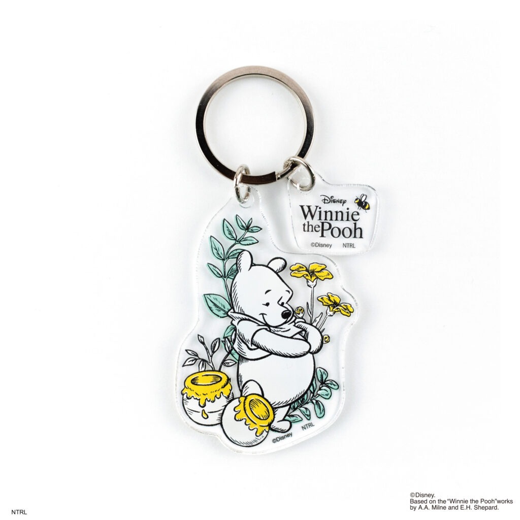 アクリルキーホルダー pooh stand