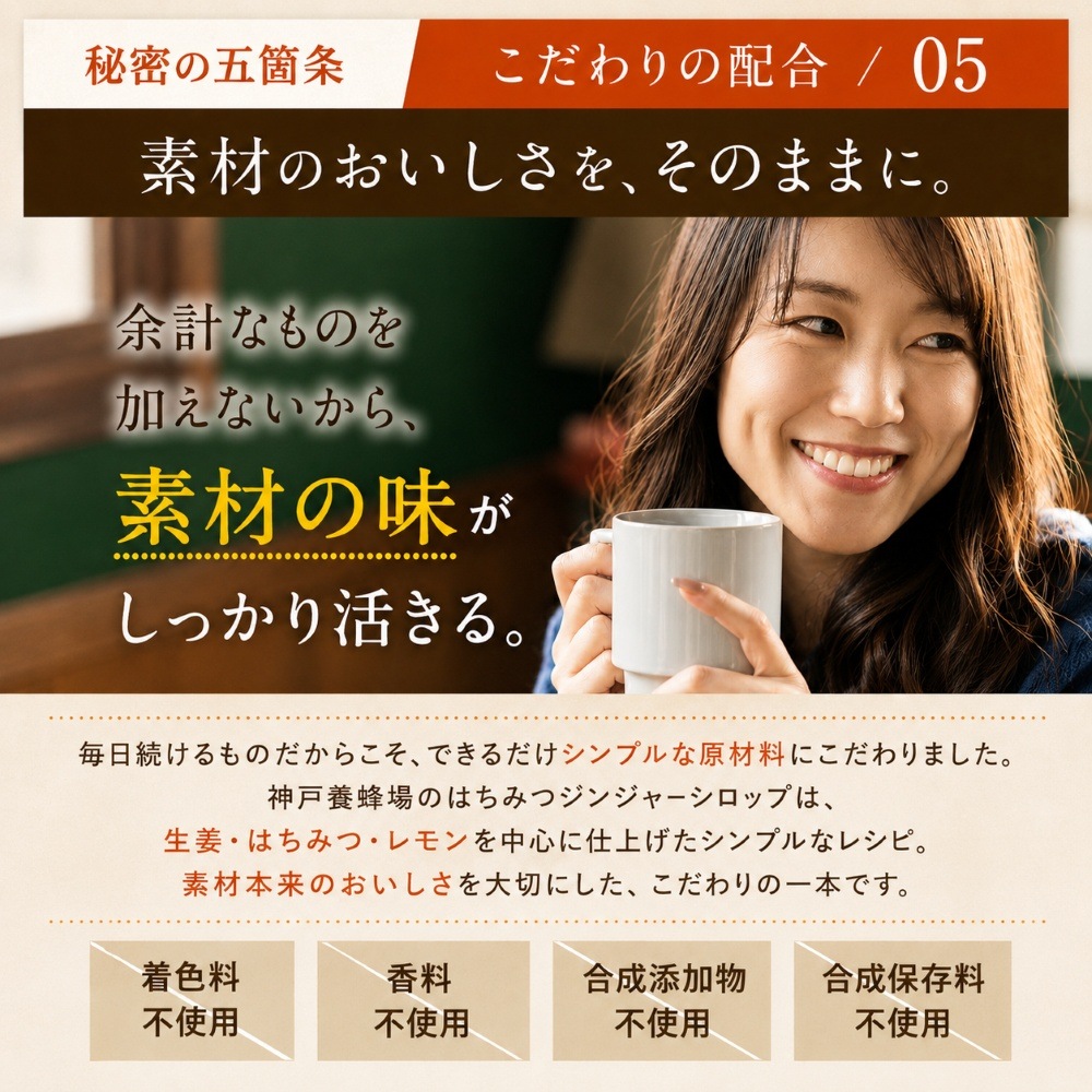 はちみつジンジャーシロップ