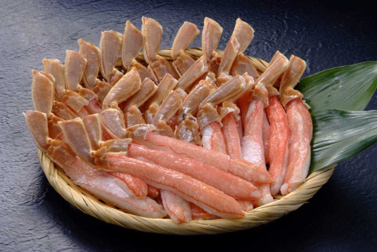 お刺身可!大サイズ生ずわいがに棒ポーション 1kg(16~30本)【送料無料】お取り寄せ ギフト のし対応
