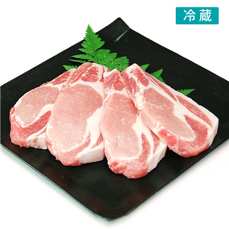 鹿児島県産黒豚ロースとんかつ用《1枚100gカット》　【本当においしいとんかつを食べるなら鹿児島県産の黒豚を】（冷蔵）