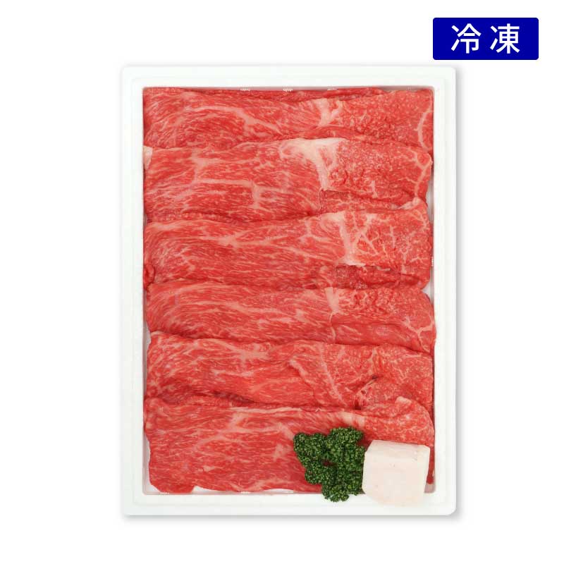 ■お買い得神戸牛■ 『氷彩』神戸牛赤身（もも・肩）・バラすき焼き　《420g入》（送料込）　【気軽に贈れるお安いお買い得な神戸牛】（冷凍）