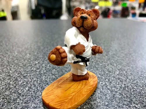 空手くまフィギュア 3体セット その他 格闘技プロショップ神戸イサミ