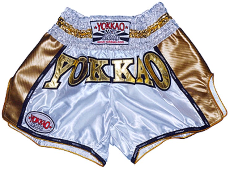 YOKKAO キックパンツ水色 Mサイズ キックパンツ『YOKKAO ヨックカオ（ヨッカオ）』のサイズ感を