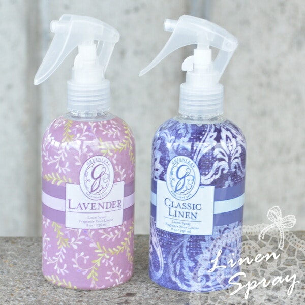 GREENLEAFリネンスプレー[スプレー リネンウォーター GREENLEAF クラシックリネン ラベンダー 空気 リフレッシュ 布 部屋 爽やか ボトル]