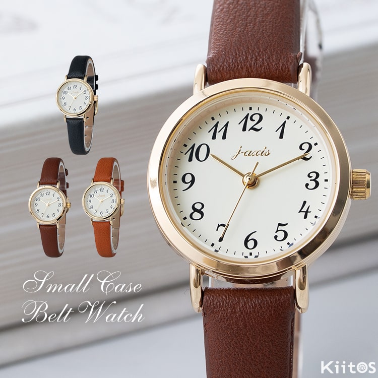 腕時計 レディース 小ぶり シンプル ブランド かわいい おしゃれ 大人 上品 仕事 学生 受験 20代 30代 40代 女性 プレゼント ギフト 見やすい 日本製ムーブメント 1年間のメーカー保証付