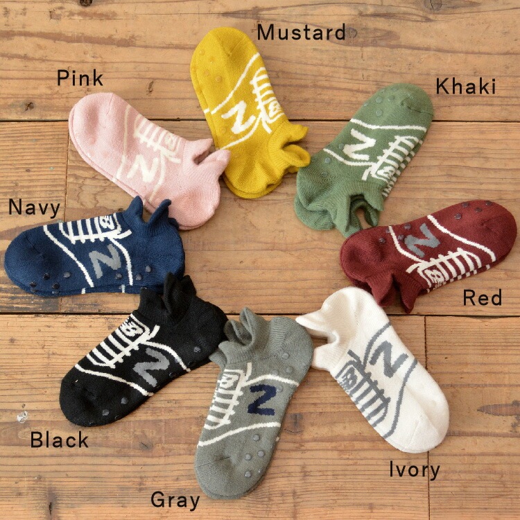 ニューバランス ソックス レディース 裏起毛 あったか くるぶし NB new 