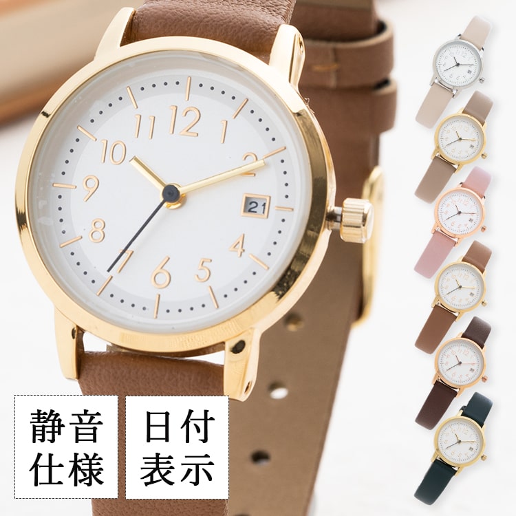 NAKOA 木製腕時計 日付表示付き NAKOA 木製腕時計 日付表示付き