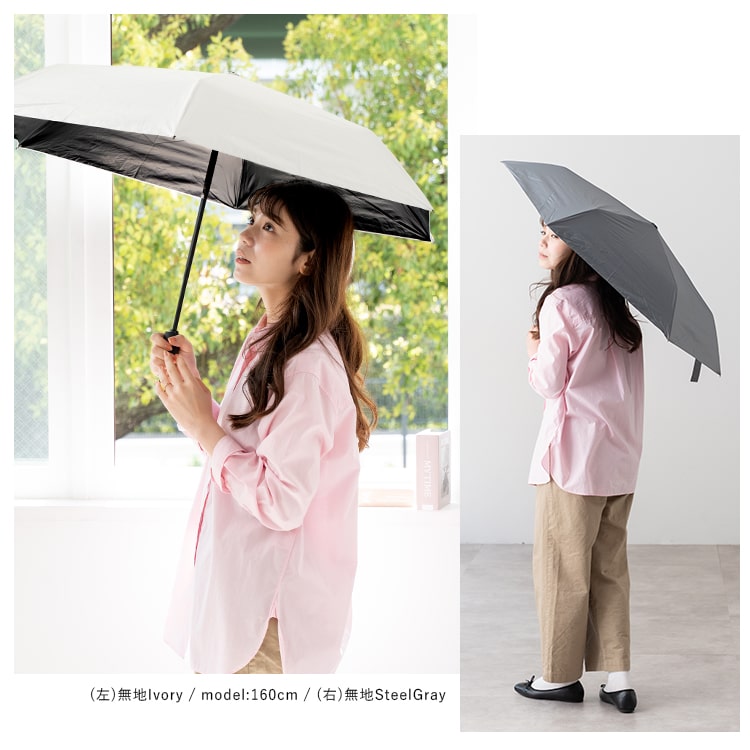日傘 折りたたみ 自動開閉 レディース メンズ 遮光99.9％以上 UVカット 晴雨兼用 ブランド コンパクト 遮熱 撥水加工 upf50+ かわいい おしゃれ 日焼け対策 紫外線対策 6本骨 55cm 無地 バイカラー プレゼント ギフト