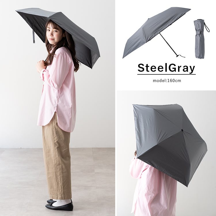 日傘 折りたたみ レディース メンズ 軽量 遮光99.9％以上 UVカット 晴雨兼用 ブランド コンパクト 遮熱 撥水加工 upf50+ かわいい おしゃれ 日焼け対策 紫外線対策 6本骨 50cm 無地 バイカラー プレゼント ギフト