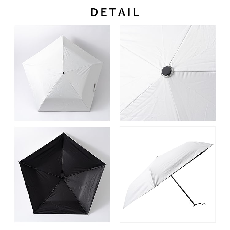 日傘 折りたたみ レディース メンズ 軽量 遮光99.9％以上 UVカット 晴雨兼用 ブランド コンパクト 遮熱 撥水加工 upf50+ かわいい おしゃれ 日焼け対策 紫外線対策 6本骨 50cm 無地 バイカラー プレゼント ギフト