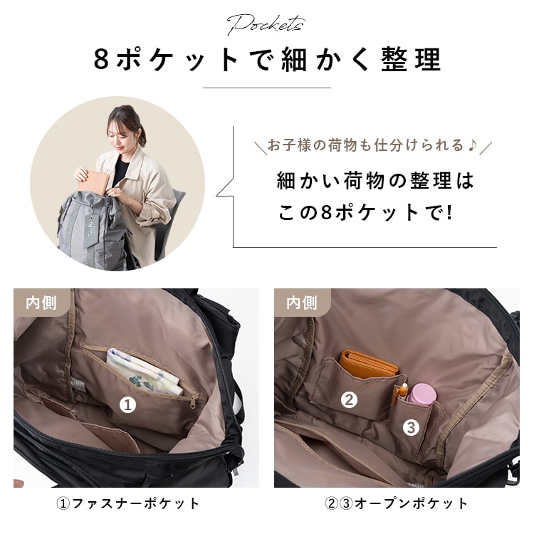 リュック レディース 大容量 マザーズバッグ 撥水 a4 通勤 通学