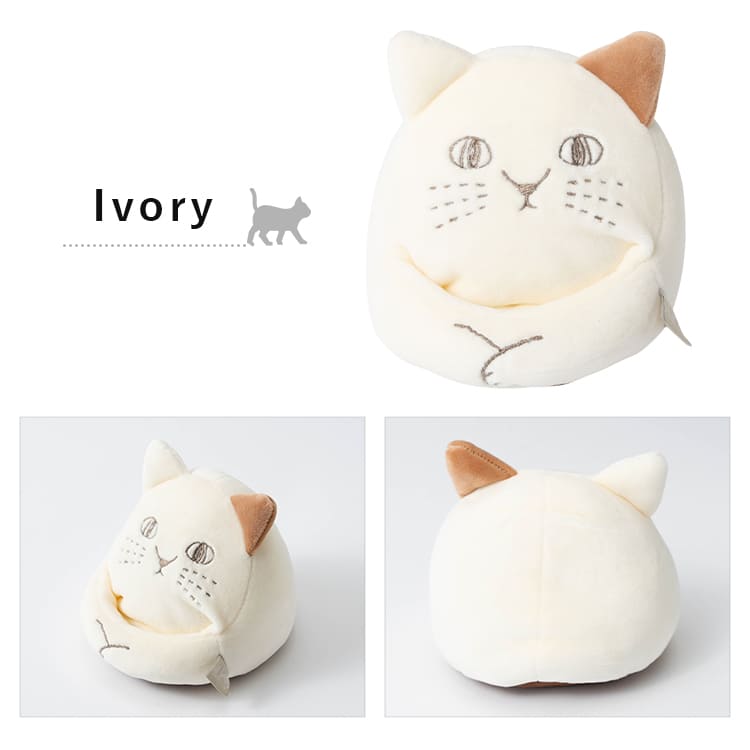 スマホスタンド ネコ 猫 ぬいぐるみ スマホホルダー かわいい おしゃれ 大人 プレゼント ギフト もちもち クリーナー付き 卓上 スマートフォンスタンド スマホ置き デスク インテリア iPhone Android対応 にゃふにゃふ