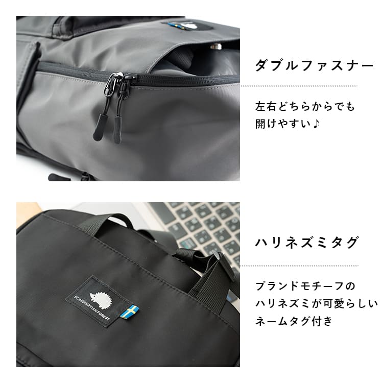 リュック レディース スカンジナビアンフォレスト SCANVINAVIAN FOREST ブランド 撥水 2way トートバッグ a4 pc 8ポケット スクエア 四角 大容量 軽い リュックサック 通勤 通学 旅行 マザーズリュック マザーズバッグ 北欧 大人 かわいい おしゃれ