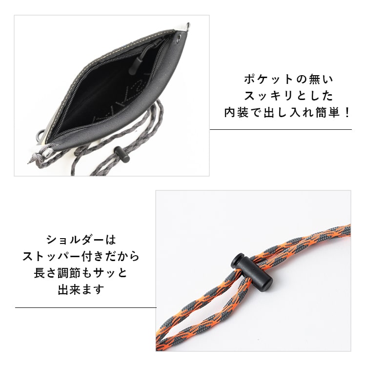 サコッシュ レディース ミニショルダーバッグ メンズ ブランド KAKSI カクシ 2way 縦 横 スマホショルダーバッグ クロロプレン スマホポーチ かわいい おしゃれ 北欧 軽量 シンプル アウトドア ナイロン 旅行 パスポート 登山 プレゼント ギフト