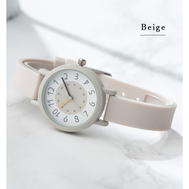 腕時計 レディース シリコン ラバー バイカラー きれいめ カジュアル かわいい おしゃれ 大人 仕事 学生 受験 20代 30代 40代 女性 プレゼント ギフト 見やすい 日本製ムーブメント 1年間のメーカー保証付