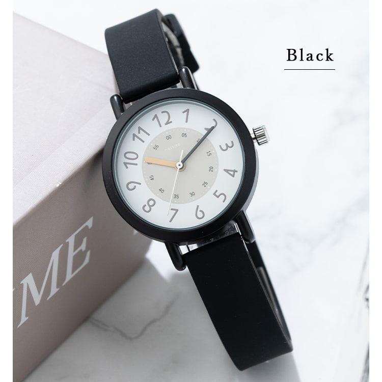 腕時計 レディース シリコン ラバー バイカラー きれいめ カジュアル かわいい おしゃれ 大人 仕事 学生 受験 20代 30代 40代 女性 プレゼント ギフト 見やすい 日本製ムーブメント 1年間のメーカー保証付