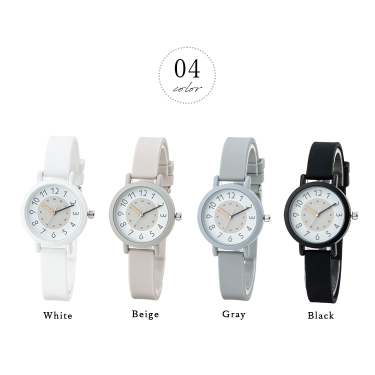 腕時計 レディース シリコン ラバー バイカラー きれいめ カジュアル かわいい おしゃれ 大人 仕事 学生 受験 20代 30代 40代 女性 プレゼント ギフト 見やすい 日本製ムーブメント 1年間のメーカー保証付