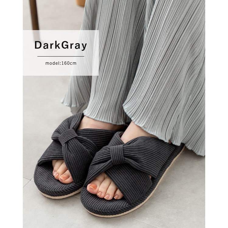 スリッパ レディース ルームシューズ 前開き 室内履き リボン おしゃれ 洗える 軽量 クッション 通気性 北欧 かわいい ルームスリッパ プレゼント ギフト