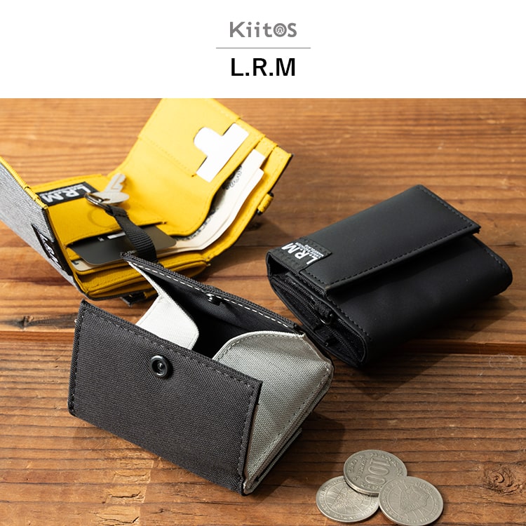 財布 メンズ 三つ折り コンパクト ミニ財布 ウォレット おしゃれ ブランド L.R.M 小銭入れ ボックス型 高校生 中学生 キーリング 折りたたみ カジュアル レディース プレゼント ギフト