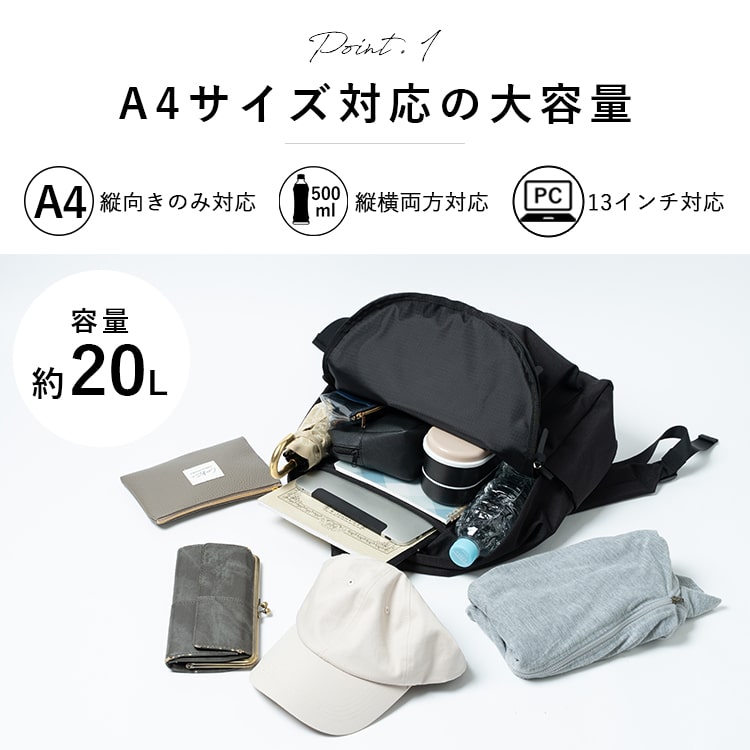 リュック レディース ブランド アネロ anello 大容量 大きめ 撥水 10ポケット pc 13インチ 自立 通勤 通学 背面ポケット かわいい おしゃれ 大人 きれいめ シンプル プレゼント ギフト