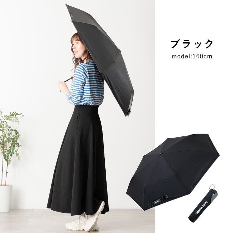 日傘 メンズ レディース 折りたたみ 60cm 遮光100％ UV 晴雨兼用 ブランド innovator イノベーター ポーチ付き 遮熱 撥水加工 upf50+ スリム コンパクト かわいい おしゃれ 日焼け対策 紫外線対策 6本骨 プレゼント ギフト