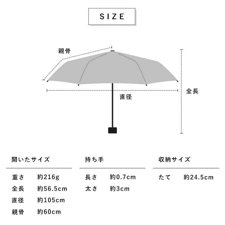 日傘 メンズ レディース 折りたたみ 60cm 遮光100％ UV 晴雨兼用 ブランド innovator イノベーター ポーチ付き 遮熱 撥水加工 upf50+ スリム コンパクト かわいい おしゃれ 日焼け対策 紫外線対策 6本骨 プレゼント ギフト
