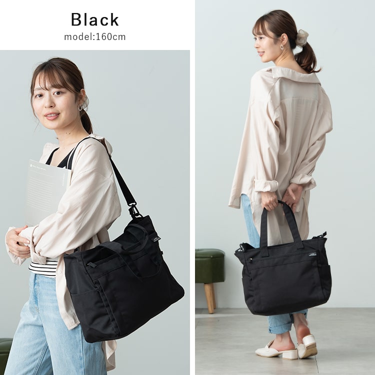 トートバッグ レディース ブランド anello アネロ 軽量 撥水 a4 大容量 大きめ 2way ショルダーバッグ 10ポケット 多機能 肩掛け 斜め掛け ファスナー付き 自立 通勤 通学 旅行 かわいい おしゃれ 大人 ペットボトル 学生 旅行 プレゼント ギフト