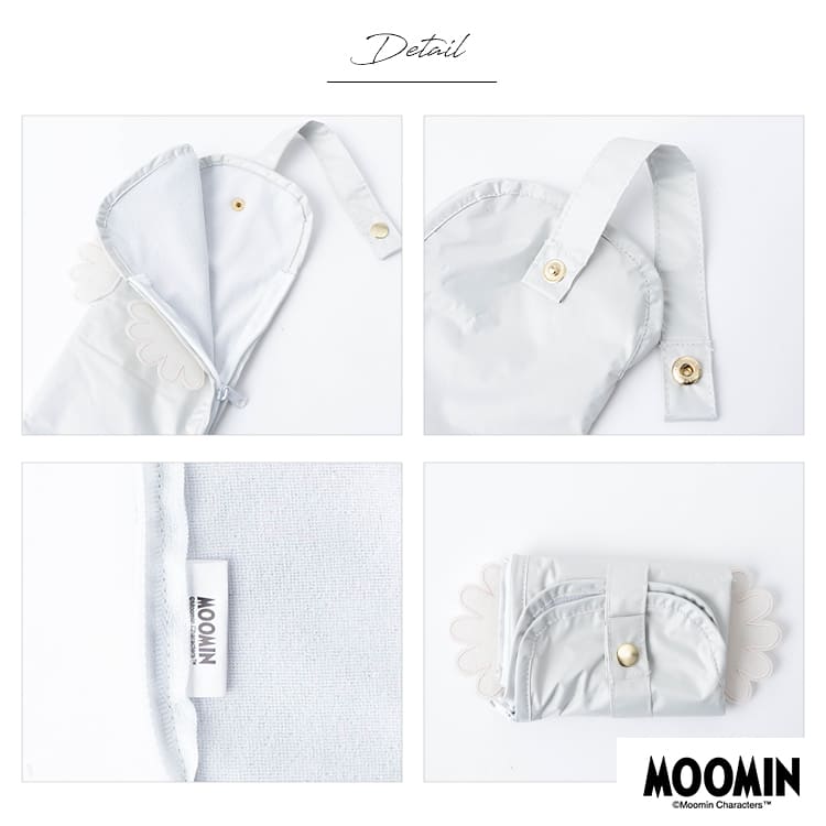 傘カバー 傘ケース ムーミン 折りたたみ 吸水 マイクロファイバー かわいい おしゃれ キャラクター ニョロニョロ 大人 防水 撥水 ファスナー コンパクト 持ち運び 通勤 電車 車 濡れない 水筒カバー MOOMIN プレゼント ギフト