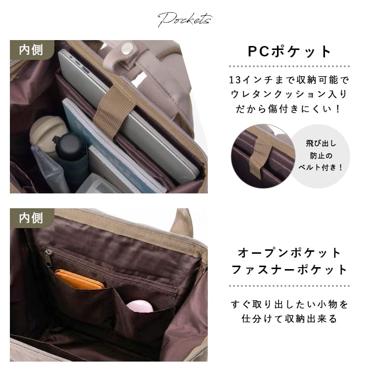 リュック レディース ブランド アネロ anello 撥水 マザーズバッグ マザーズリュック a4 大容量 軽量 通勤 通学 口金 pc 13インチ 背面ポケット リプリーブ キャリーオン 旅行 18l リュックサック かわいい おしゃれ 大人 プレゼント ギフト