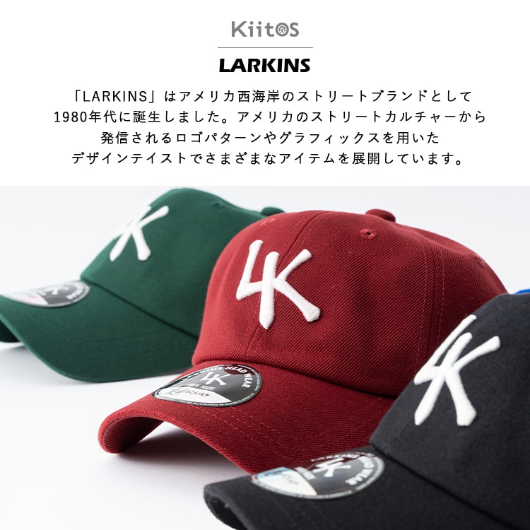 帽子 レディース ブランド キャップ メンズ ラーキンス LARKiNS ベース
