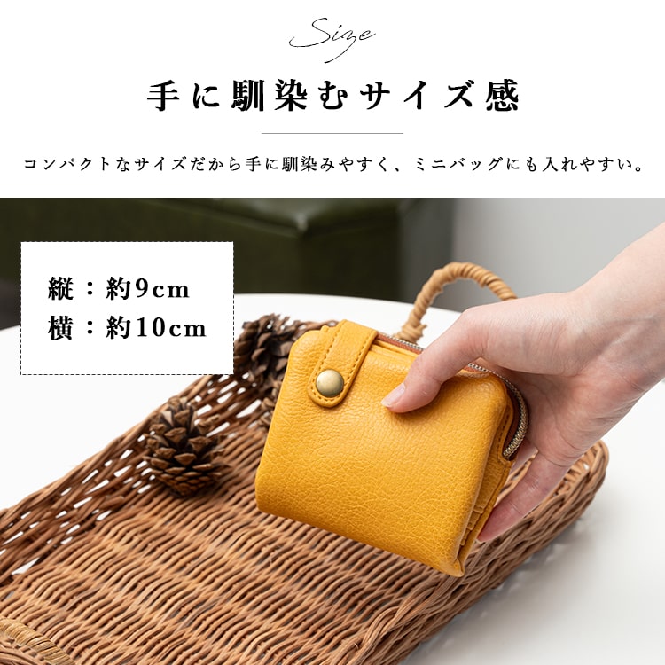 財布 レディース 二つ折り ブランド コンパクト 小銭入れ かわいい 