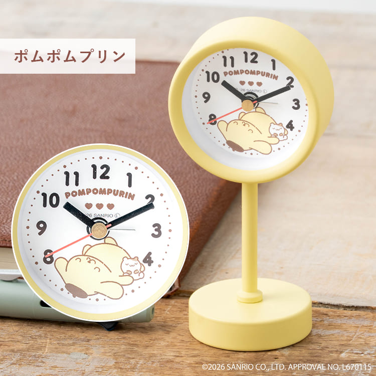 置き時計 目覚まし時計 サンリオキャラクターズ スタンドクロック