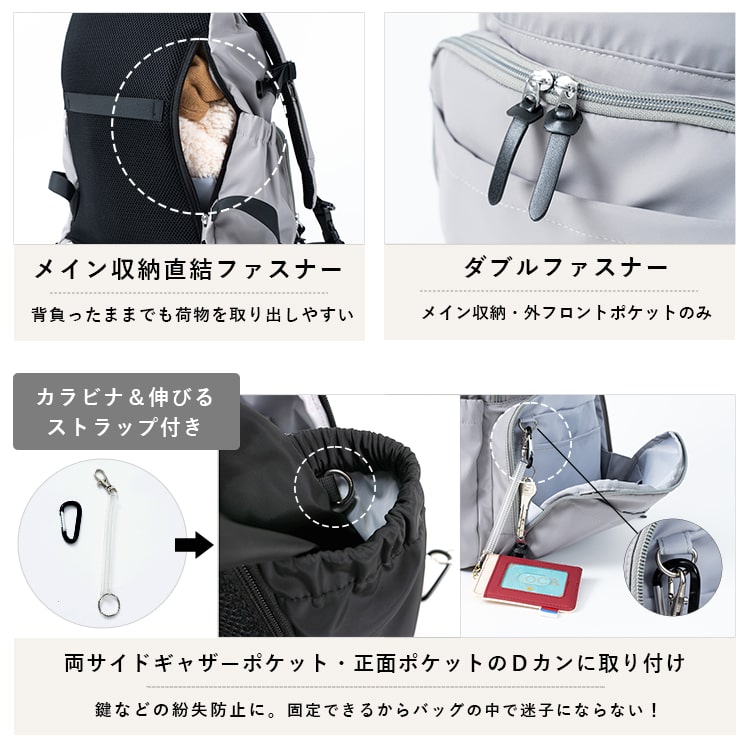 マザーズバッグ リュック マザーズリュック 大容量 自立 撥水 抗菌 防臭 17ポケット 軽量 通院 子連れ 子育て レディース ママ 家族 おしゃれ シンプル リュックサック ママカル プレゼント ギフト
