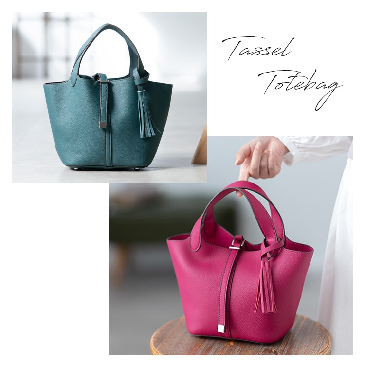 トートバッグ レディース 小さめ ハンドバッグ 合皮 タッセル付き ミニトートバッグ b6 軽量 マチ広 底鋲 自立 ペットボトル 上品 大人 おしゃれ かわいい 通勤 通学 プレゼント ギフト